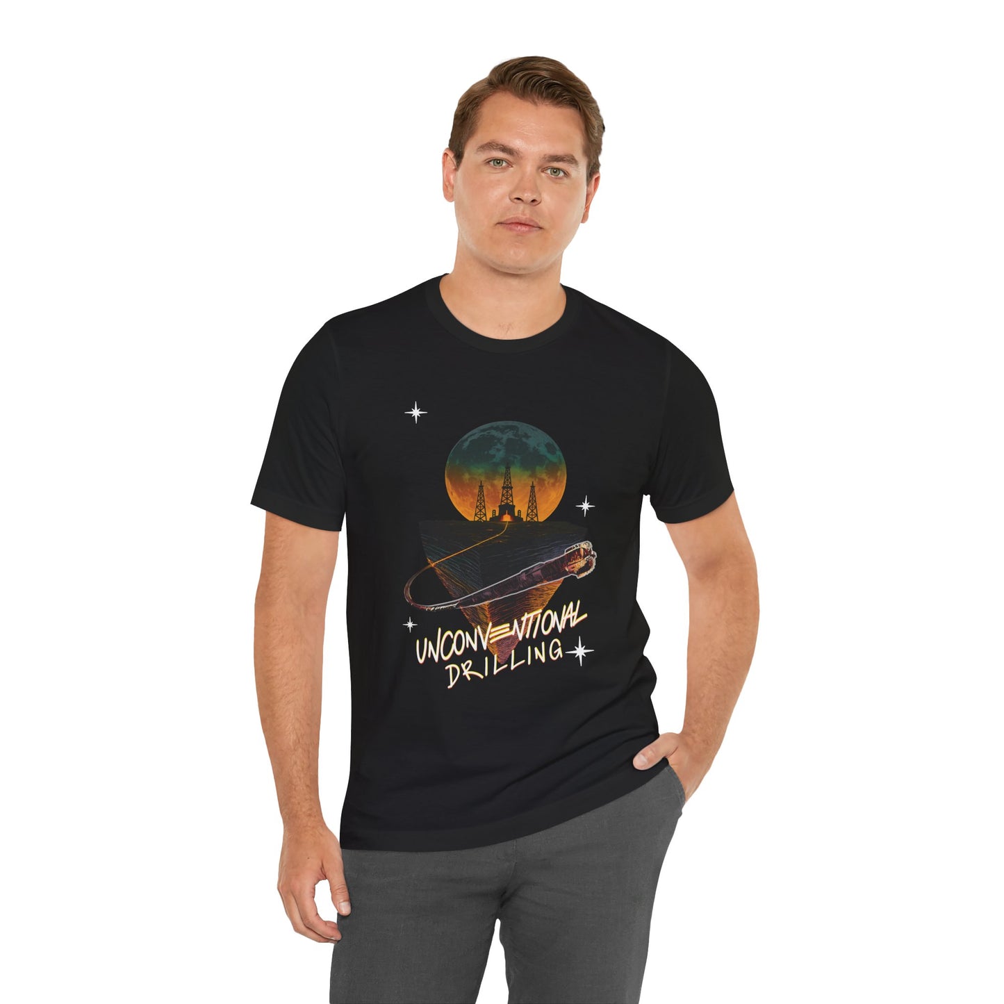 'Unconventional Drilling' Short Sleeve Tee
