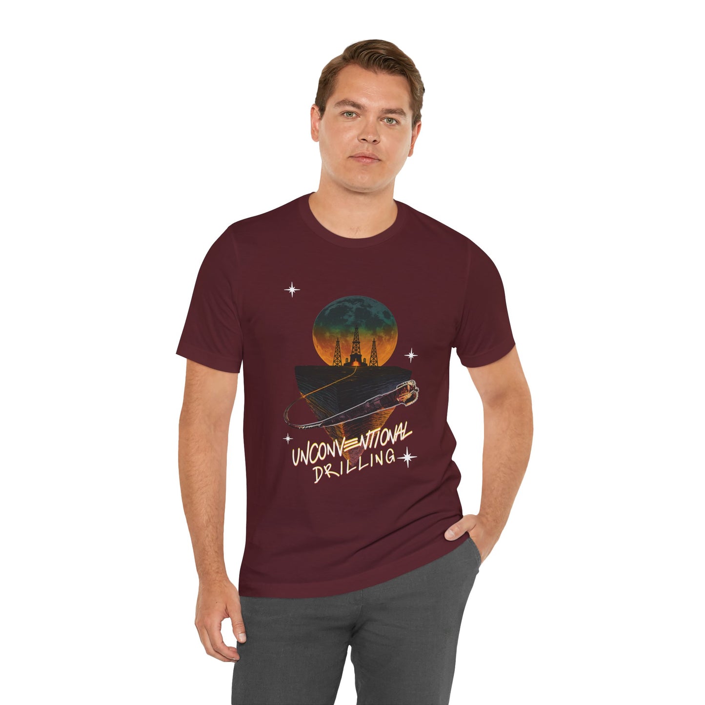 'Unconventional Drilling' Short Sleeve Tee